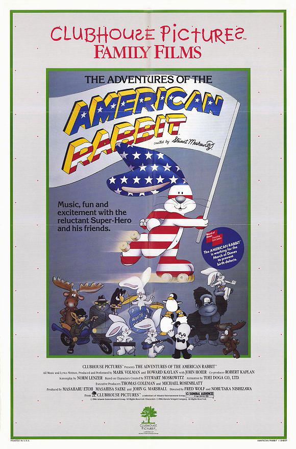 Las aventuras del conejo americano (1986)