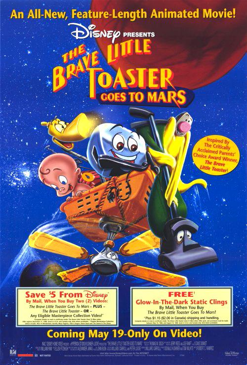 La tostadora valiente va a Marte  (1998)