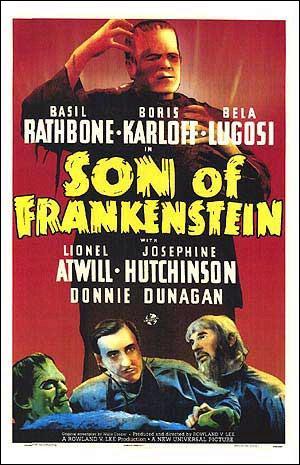 La sombra de Frankenstein (AKA El hijo de Frankenstein) (1939)