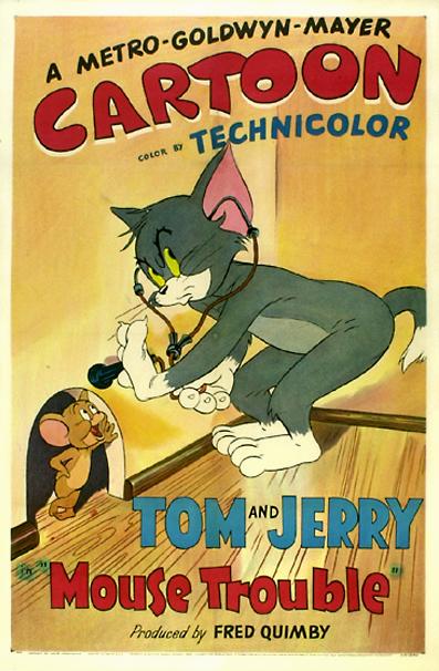 Tom y Jerry: Ratón Problema (Cien métodos para atrapar a ... (1944)