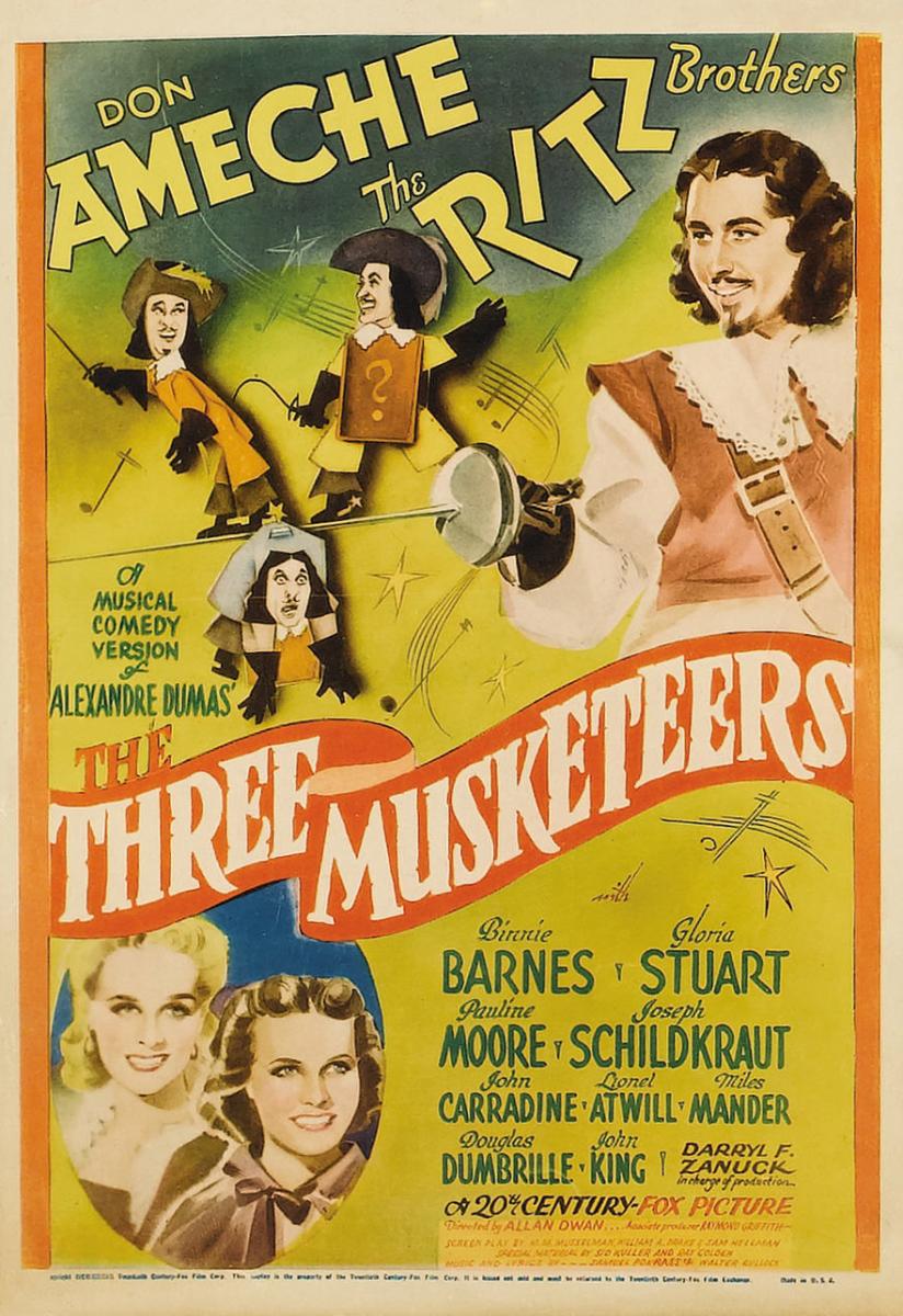 Los tres mosqueteros (1939)