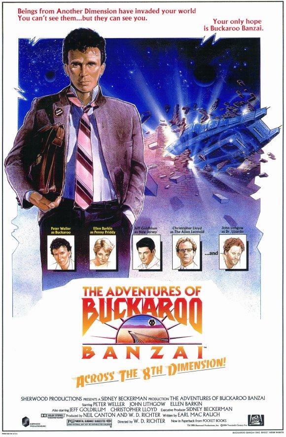 Las aventuras de Buckaroo Banzai a través de la octava dimensión (1984)