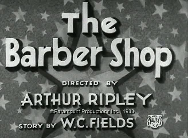 The Barber Shop (1933)