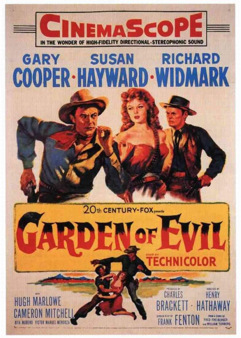 El jardín del diablo (1954)