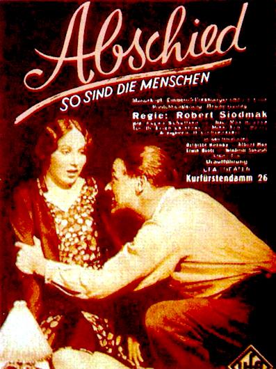 Abschied (Farewell) (1930)