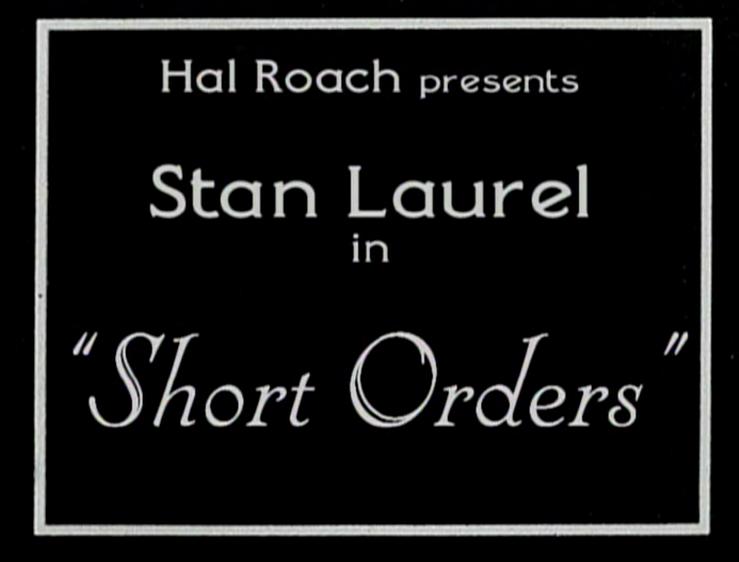 Short Orders (1923)