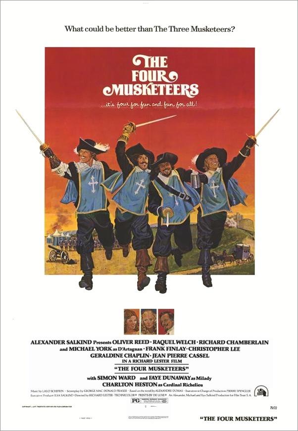 Los cuatro mosqueteros (1974)