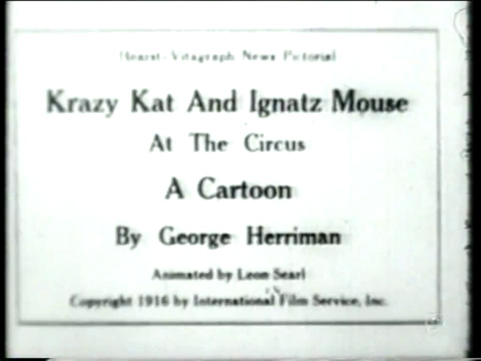 La Gata Loca y el Ratón Ignacio en el circo (1916)
