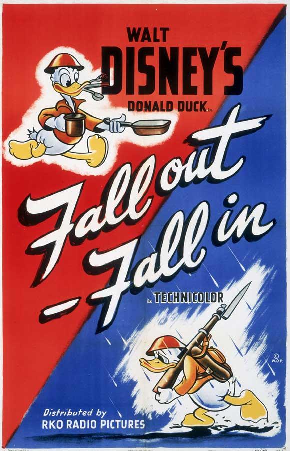 Donald en el ejército (1943)