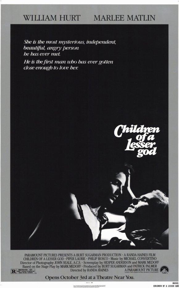 Hijos de un dios menor (1986)