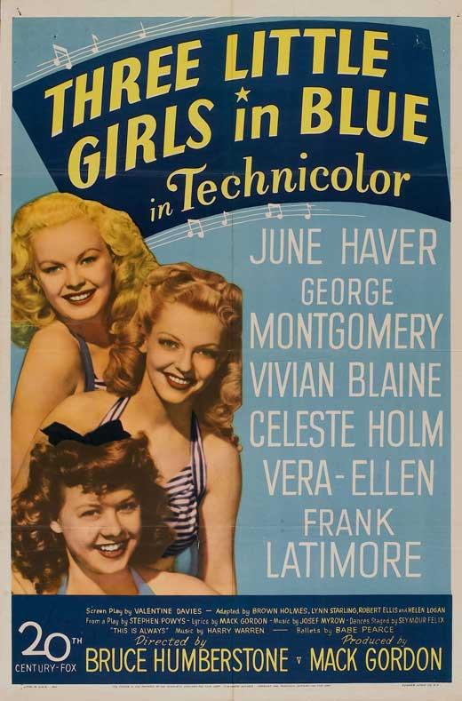 Tres jovencitas vestidas de azul (1946)