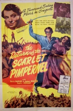 El retorno de la Pimpinela Escarlata (1937)