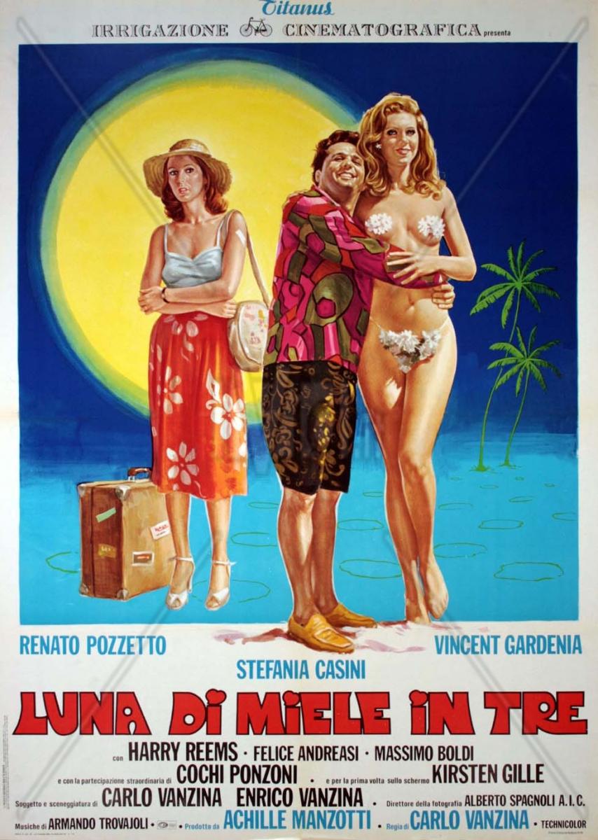 Luna de miel a tres (1976)