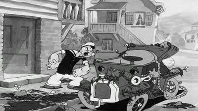 Popeye el Marino: El as del volante (1936)