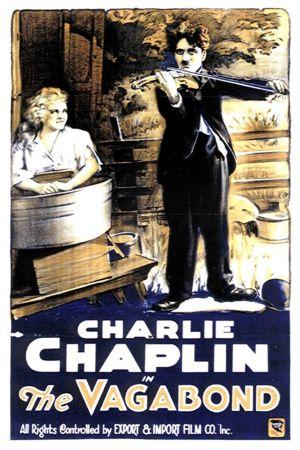 Charlot, bohemio (Charlot, músico ambulante) (El vagabundo) (1916)