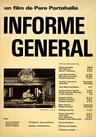 Informe general sobre unas cuestiones de interés para una proyección pública (1977)