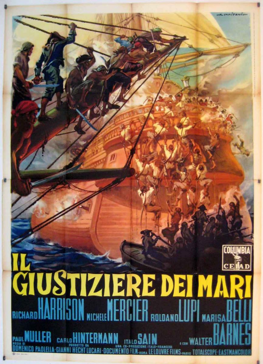 La isla de la ambición (Los justicieros del mar) (1962)