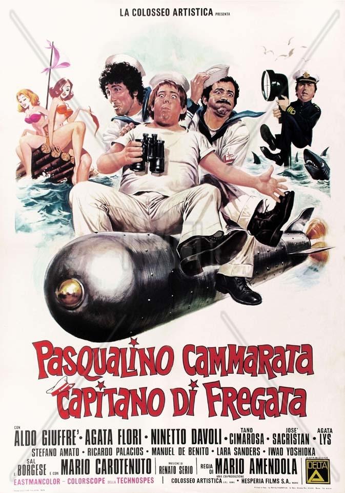 Pascualino Cammarata, capitán de fragata (1974)
