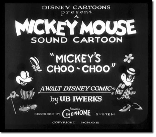 Mickey Mouse: El trenecito de Mickey (1929)