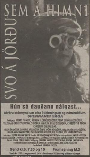 Svo á jörðu sem á himni (1992)