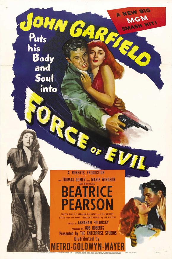 La fuerza del destino  (AKA El poder del mal) (1948)