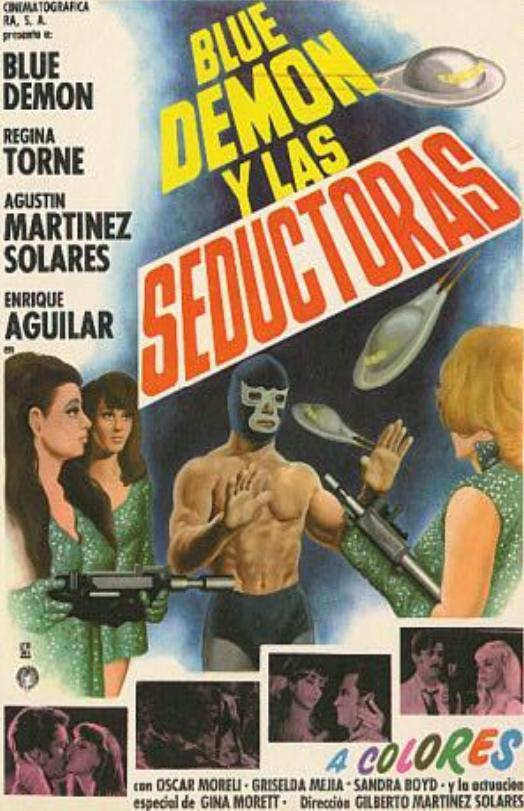 Blue Demon contra las invasoras (AKA Blue Demon y las seductoras) (1969)