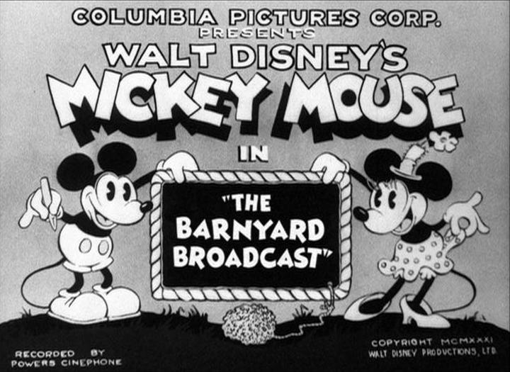 Mickey Mouse: Mickey en la radio (1931)