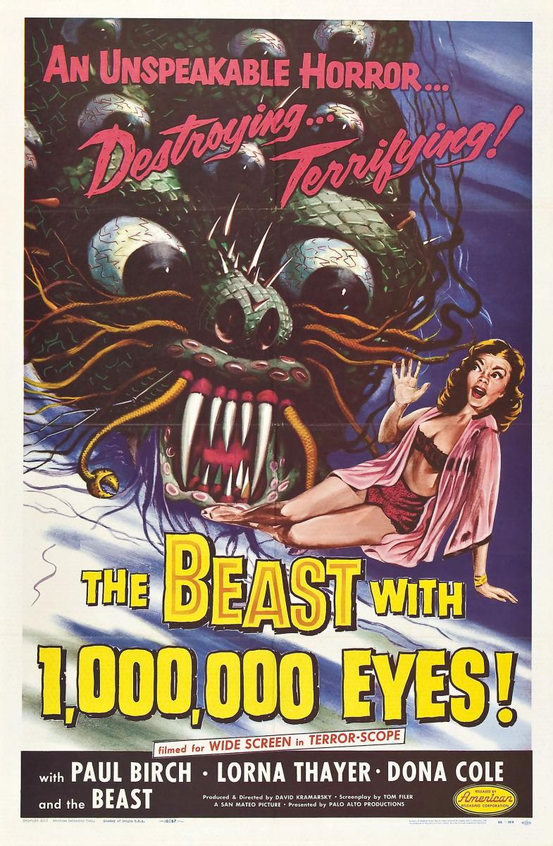 La bestia de un millón de ojos (1955)