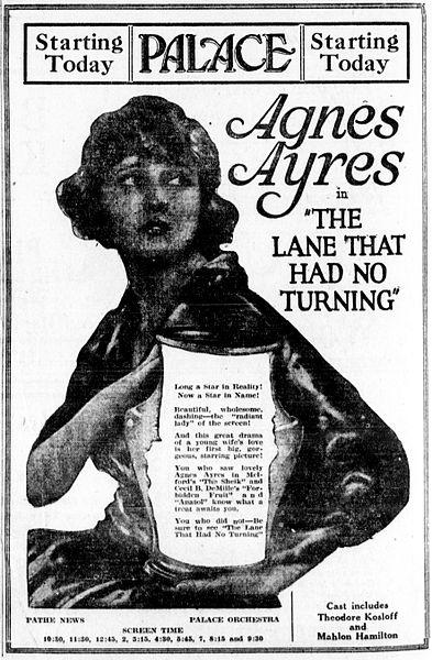 The Lane That Had No Turning (1922)