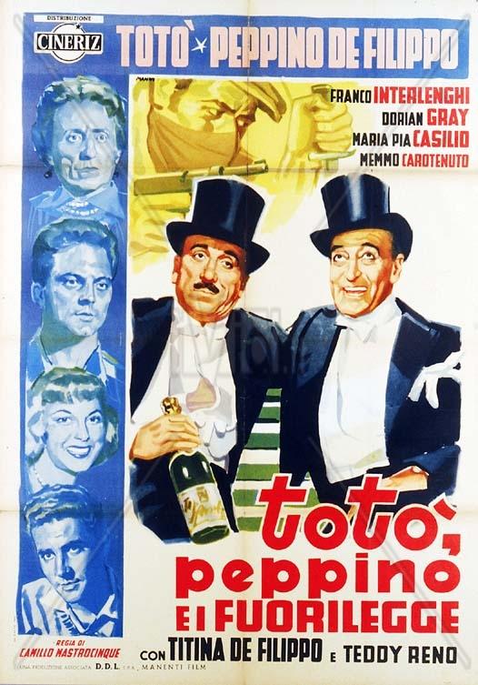 Totó, Pepino y los forajidos (1956)