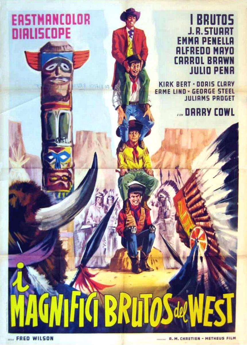 Los brutos en el Oeste (1964)
