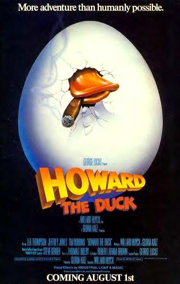 Howard: un nuevo héroe (1986)