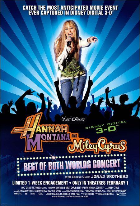 Hannah Montana/Miley Cyrus: Lo mejor de 2 mundos Concert Tour 3-D (2008)
