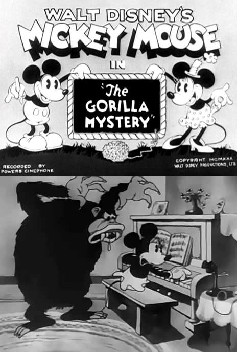 Mickey Mouse: El misterio del gorila (1930)