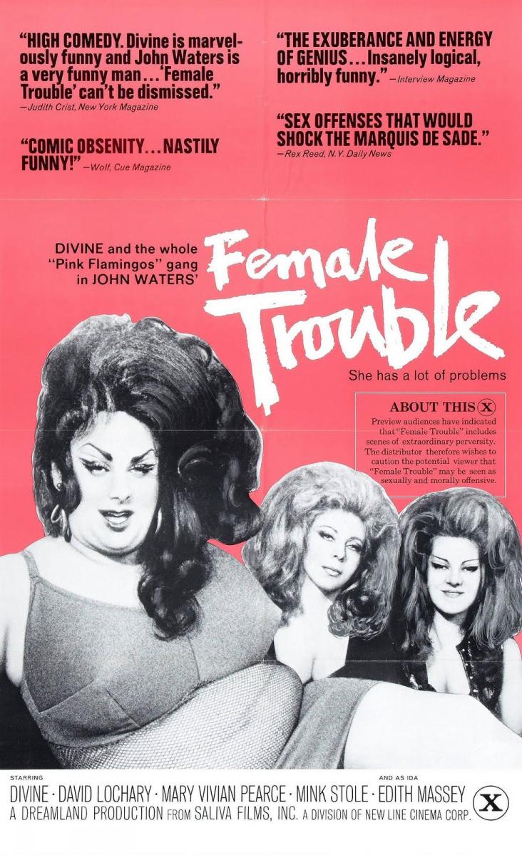 Female Trouble (Cosas de hembras) (1974)