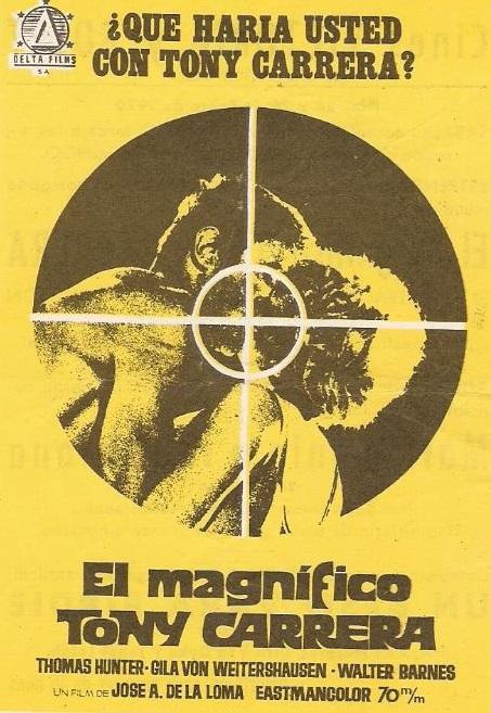 El magnífico Tony Carrera (1968)
