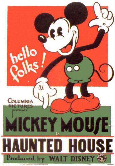 Mickey Mouse: La casa encantada (1929)
