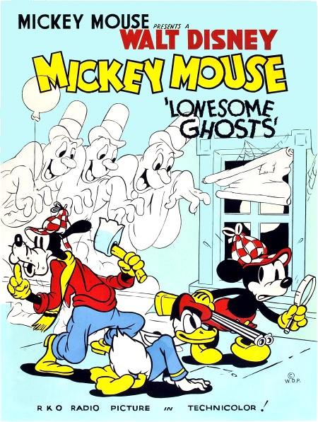 Mickey Mouse: Fantasmas solitarios (1937)