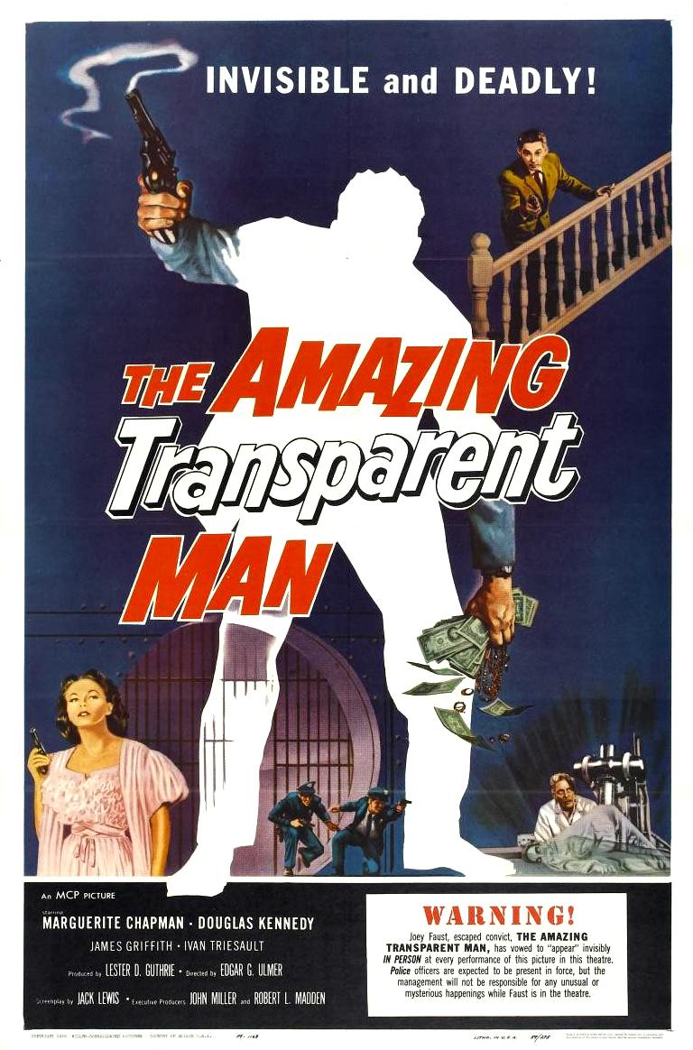 El increíble hombre transparente (1960)