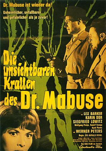 Las garras invisibles del Doctor Mabuse (1962)