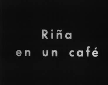 Riña en un café (1897)