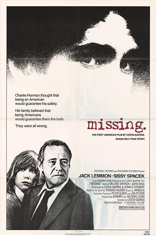 Missing (Desaparecido) (1982)