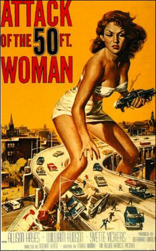 El ataque de la mujer de 50 pies (1958)