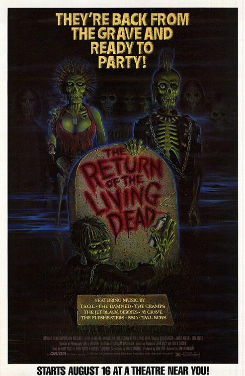 El regreso de los muertos vivientes (1985)