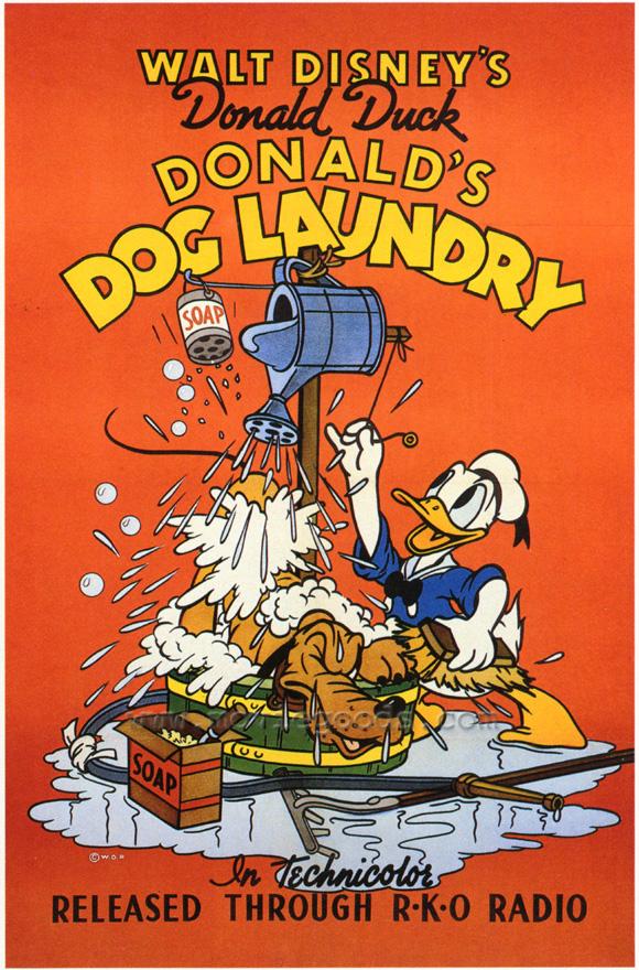 La lavandería de perros de Donald (1940)