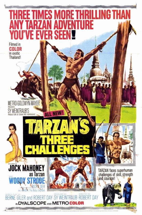 Los tres desafíos de Tarzán (1963)