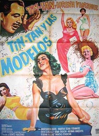 Tin Tan y las modelos (1960)