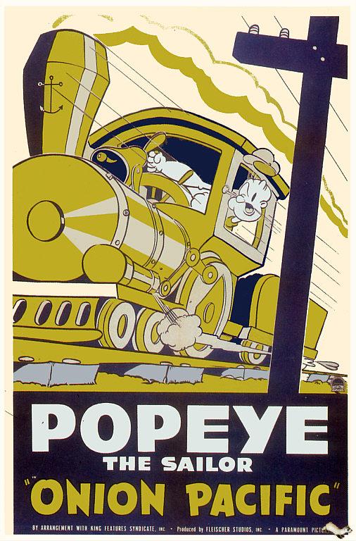 Popeye el Marino: Carrera de trenes (1940)