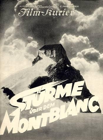 Tormenta en el Montblanc (1930)