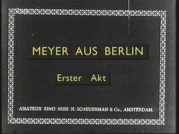 Meyer aus Berlin (1919)